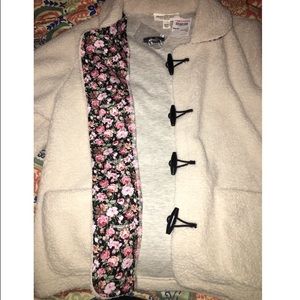 XS Fuzzy fleece jacket